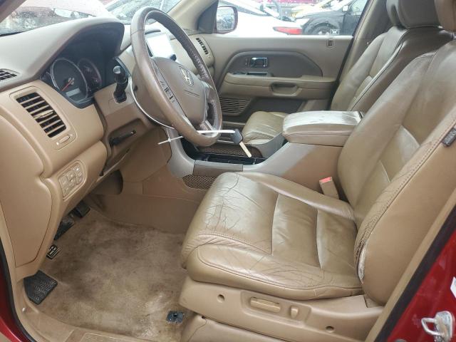 2HKYF18576H530923 - 2006 HONDA PILOT EX წითელი ფოტო 7