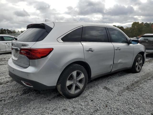 5FRYD4H26EB015954 - 2014 ACURA MDX SILVER photo 3