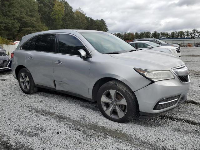 5FRYD4H26EB015954 - 2014 ACURA MDX SILVER photo 4