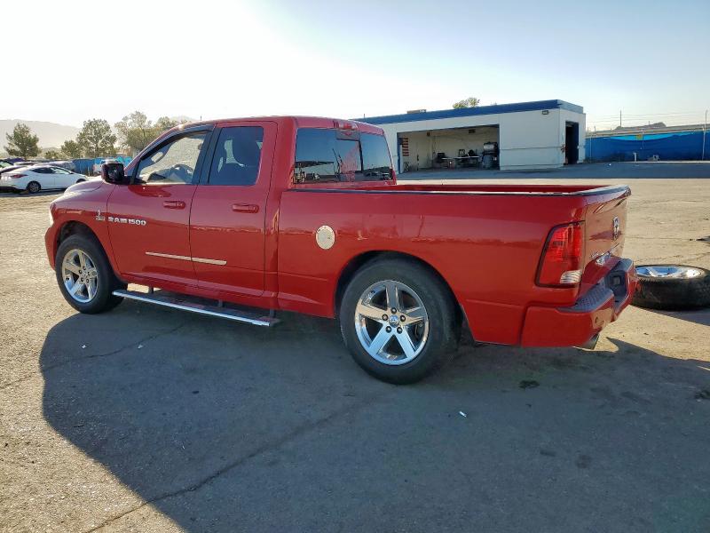 1D7RB1GT1BS680026 - 2011 DODGE RAM 1500 წითელი ფოტო 2