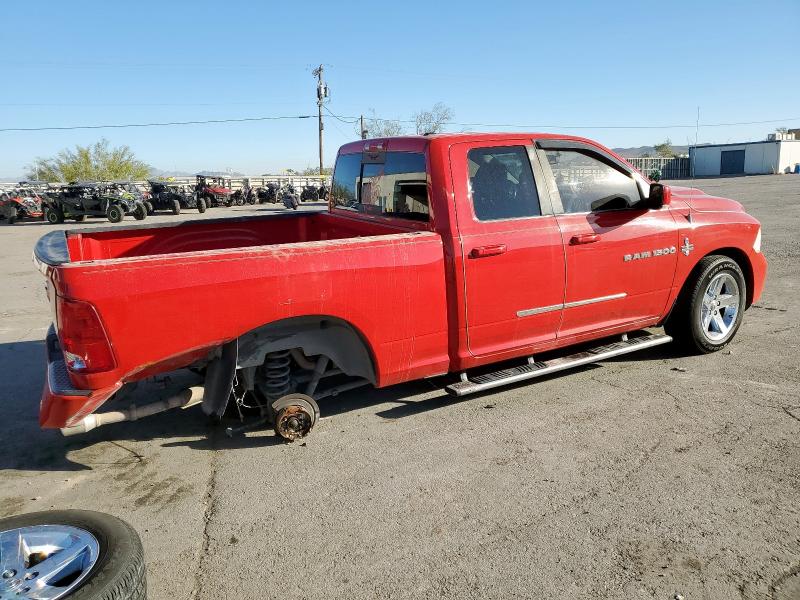 1D7RB1GT1BS680026 - 2011 DODGE RAM 1500 წითელი ფოტო 3