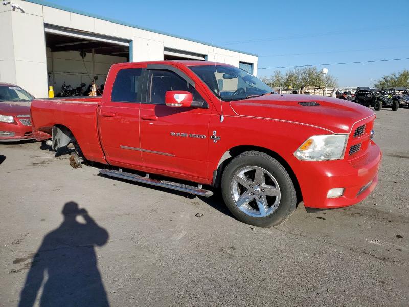 1D7RB1GT1BS680026 - 2011 DODGE RAM 1500 წითელი ფოტო 4