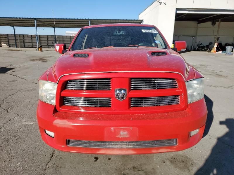 1D7RB1GT1BS680026 - 2011 DODGE RAM 1500 წითელი ფოტო 5