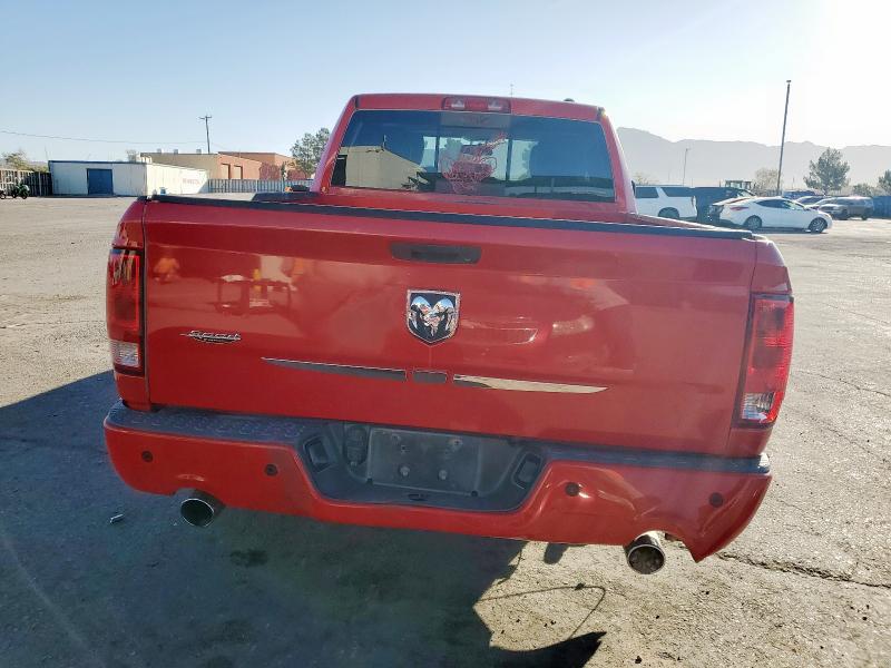 1D7RB1GT1BS680026 - 2011 DODGE RAM 1500 წითელი ფოტო 6