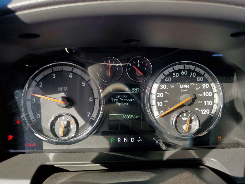 1D7RB1GT1BS680026 - 2011 DODGE RAM 1500 წითელი ფოტო 9