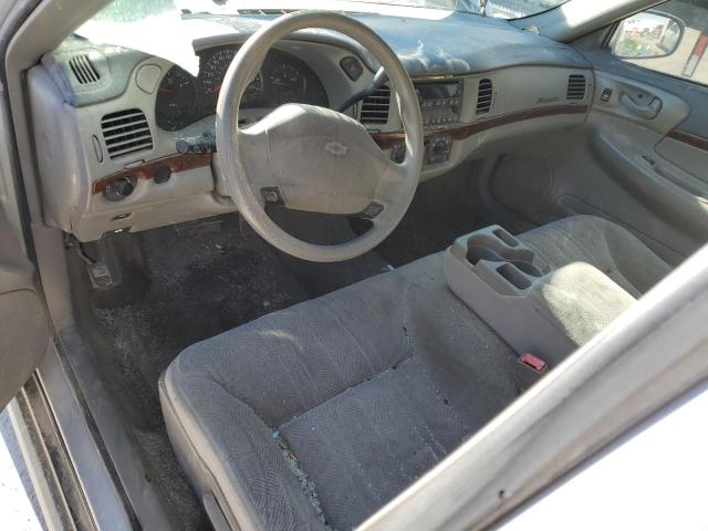 2G1WF52E239412356 - 2003 CHEVROLET IMPALA SILVER photo 8