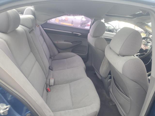 19XFA1F86AE034673 - 2010 HONDA CIVIC EX BLUE photo 10