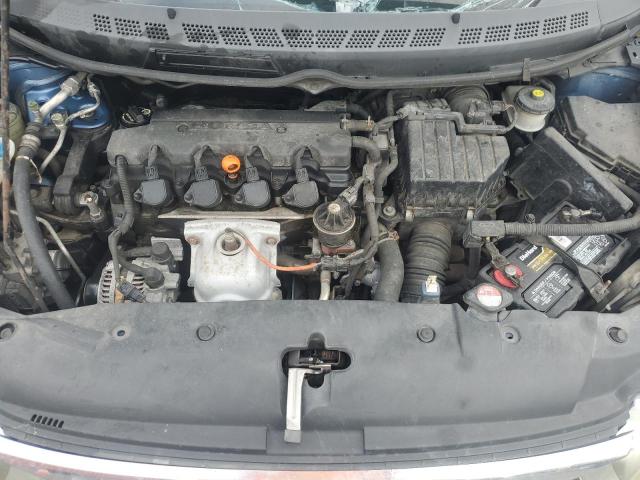 19XFA1F86AE034673 - 2010 HONDA CIVIC EX BLUE photo 11