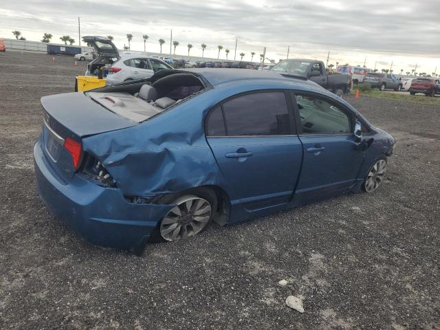 19XFA1F86AE034673 - 2010 HONDA CIVIC EX BLUE photo 3