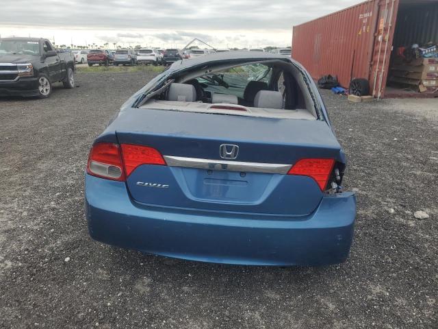 19XFA1F86AE034673 - 2010 HONDA CIVIC EX BLUE photo 6