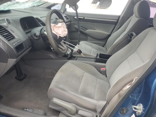 19XFA1F86AE034673 - 2010 HONDA CIVIC EX BLUE photo 7