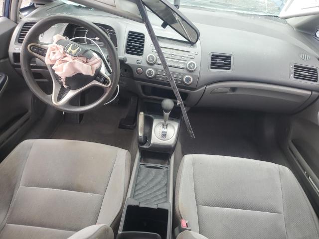 19XFA1F86AE034673 - 2010 HONDA CIVIC EX BLUE photo 8