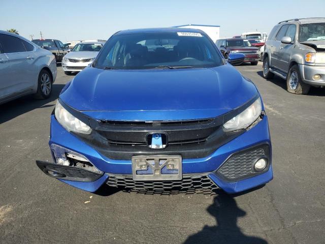 SHHFK7H58HU419738 - 2017 HONDA CIVIC EX BLUE photo 5