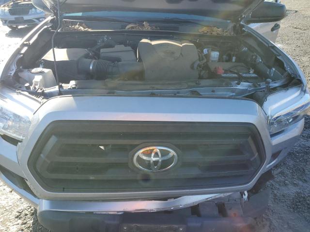 3TYSZ5AN9MT044883 - 2021 TOYOTA TACOMA ACCESS CAB ვერცხლისფერი ფოტო 11