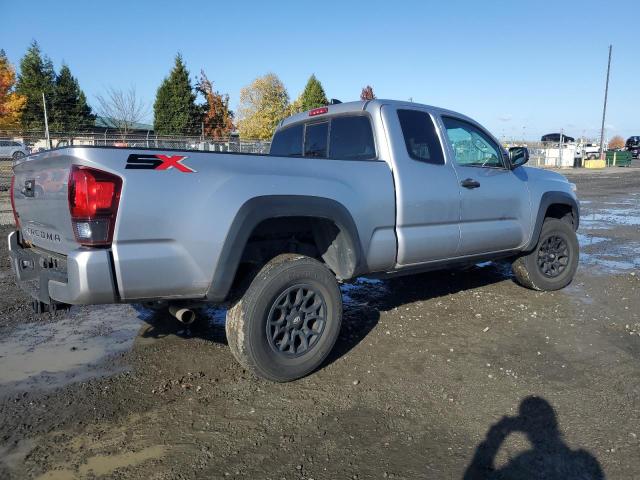 3TYSZ5AN9MT044883 - 2021 TOYOTA TACOMA ACCESS CAB ვერცხლისფერი ფოტო 3