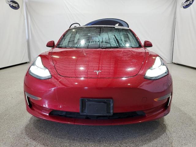5YJ3E1EA2PF454624 - 2023 TESLA MODEL 3 MAROON photo 5