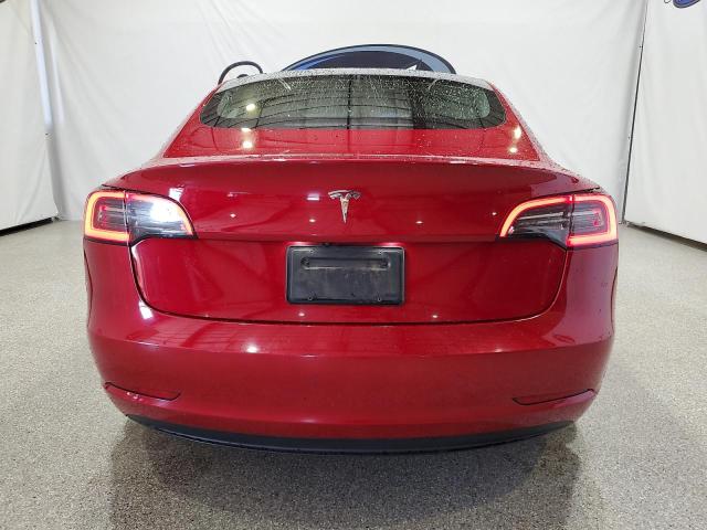 5YJ3E1EA2PF454624 - 2023 TESLA MODEL 3 MAROON photo 6