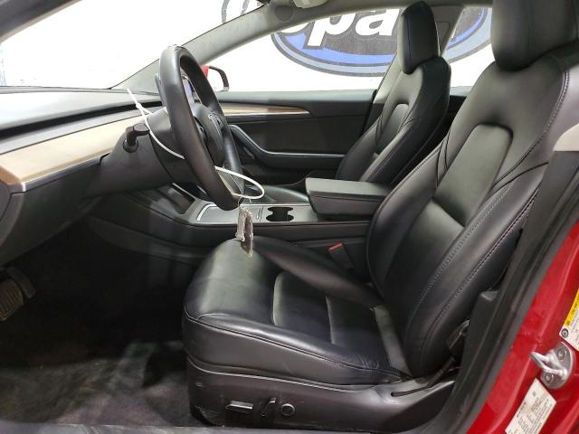 5YJ3E1EA2PF454624 - 2023 TESLA MODEL 3 MAROON photo 7