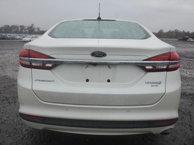 3FA6P0LU9JR142911 - 2018 FORD FUSION SE HYBRID Ağ foto 6