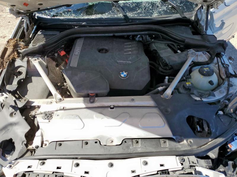 5UXTY3C0XM9F91525 - 2021 BMW X3 SDRIVE30I Beyaz fotoğraf 12