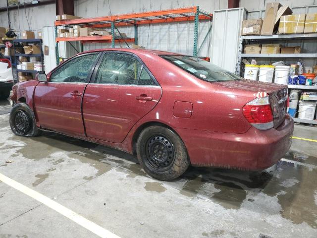 4T1BE32KX6U158112 - 2006 TOYOTA CAMRY LE წითელი ფოტო 2