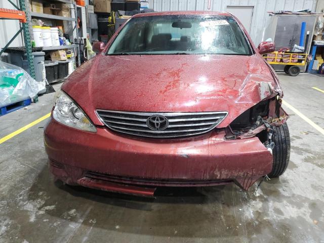 4T1BE32KX6U158112 - 2006 TOYOTA CAMRY LE წითელი ფოტო 5