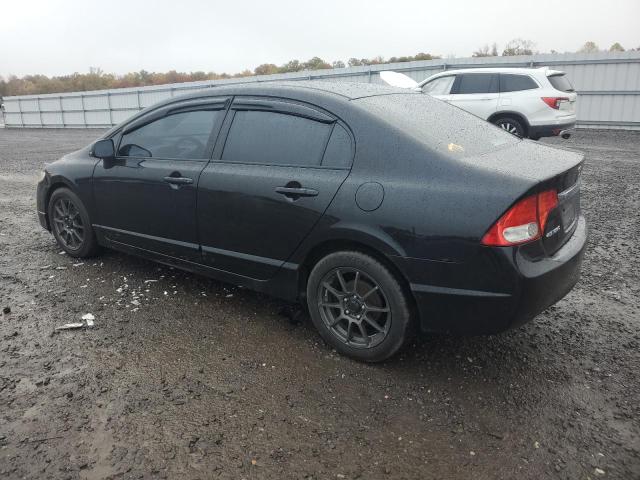 2HGFA1F56BH308547 - 2011 HONDA CIVIC LX BLACK photo 2