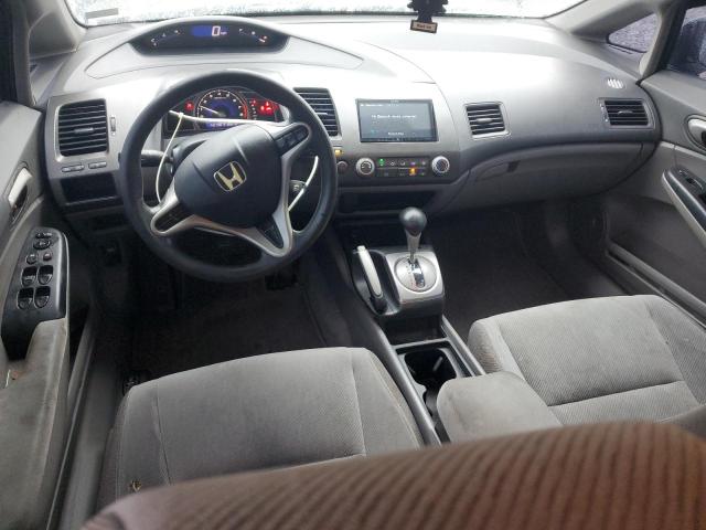 2HGFA1F56BH308547 - 2011 HONDA CIVIC LX BLACK photo 8