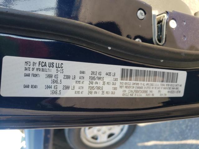 1C4NJPBBXFD430906 - 2015 JEEP PATRIOT SPORT 蓝色 照片 13