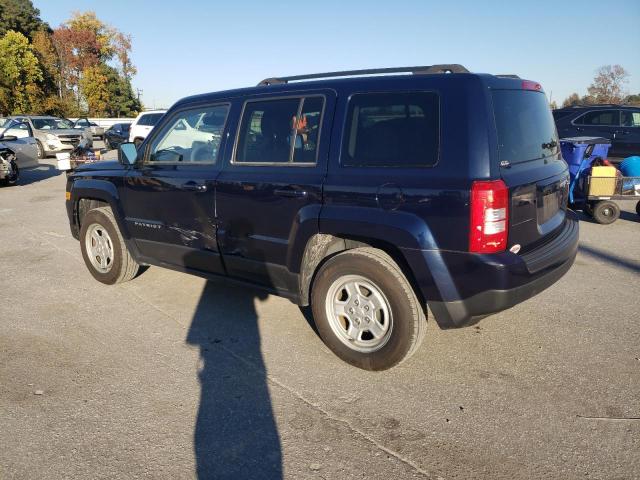 1C4NJPBBXFD430906 - 2015 JEEP PATRIOT SPORT 蓝色 照片 2