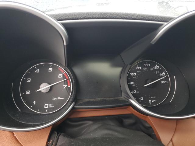 ZARFAEDNXJ7570791 - 2018 ALFA ROMEO GIULIA Q4 BLUE photo 9