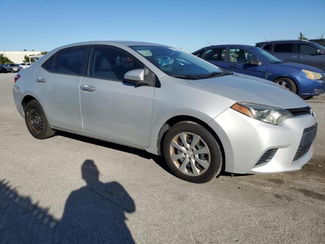 2T1BURHE1EC091035 - 2014 TOYOTA COROLLA L Gümüş foto 4