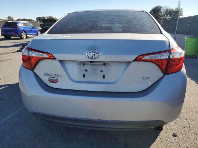 2T1BURHE1EC091035 - 2014 TOYOTA COROLLA L Gümüş foto 6