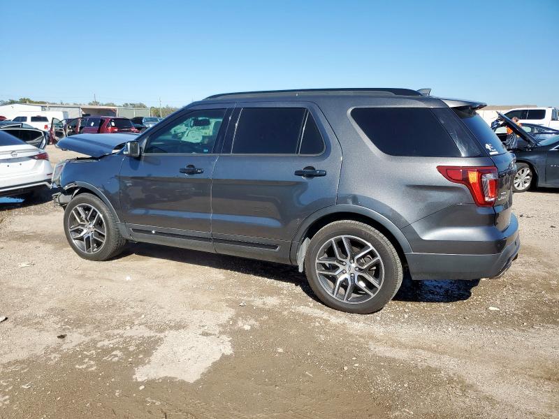 1FM5K8GT7GGA75628 - 2016 FORD EXPLORER SPORT CHARCOAL photo 2