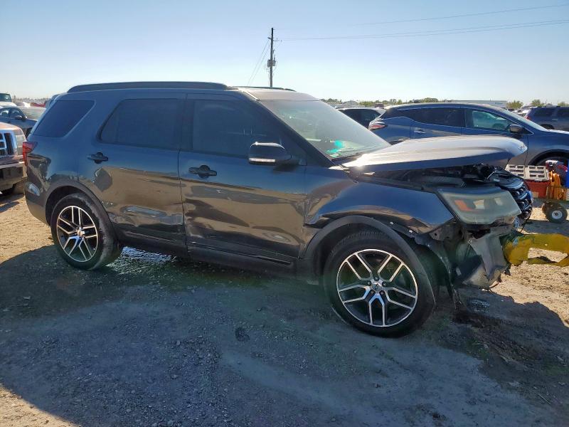 1FM5K8GT7GGA75628 - 2016 FORD EXPLORER SPORT CHARCOAL photo 4