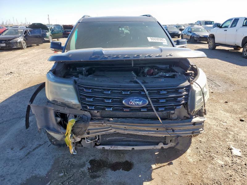 1FM5K8GT7GGA75628 - 2016 FORD EXPLORER SPORT CHARCOAL photo 5