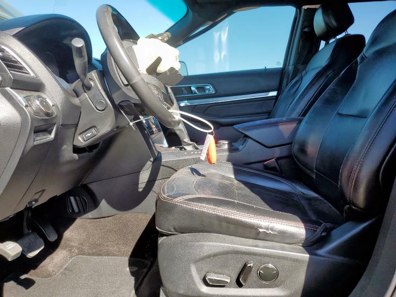 1FM5K8GT7GGA75628 - 2016 FORD EXPLORER SPORT CHARCOAL photo 7