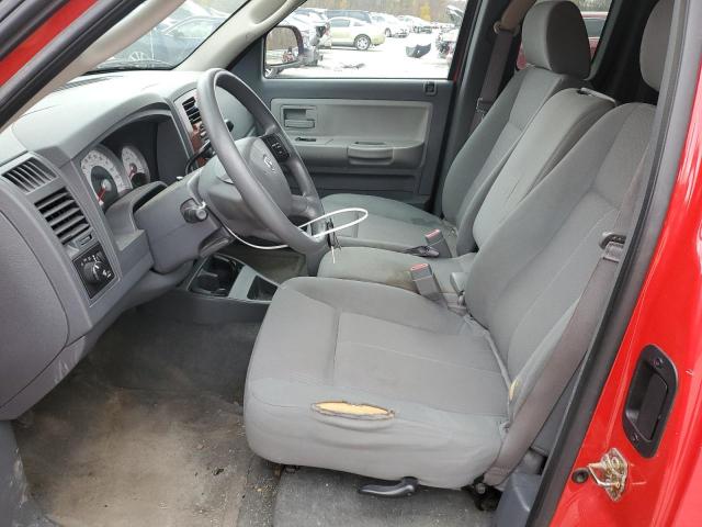 1D7HW42NX5S315214 - 2005 DODGE DAKOTA SLT 红色 照片 7