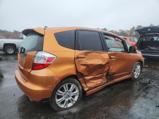 JHMGE8H41AS007839 - 2010 HONDA FIT SPORT Pomarańczowy zdjęcie 3