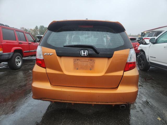 JHMGE8H41AS007839 - 2010 HONDA FIT SPORT Pomarańczowy zdjęcie 6
