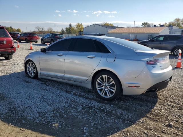 3LN6L2G90FR621180 - 2015 LINCOLN MKZ SILVER photo 2