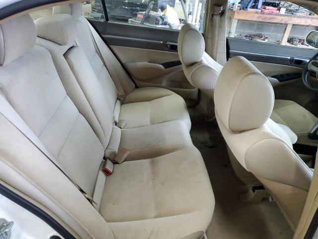 1HGFA16817L031035 - 2007 HONDA CIVIC EX WHITE photo 10