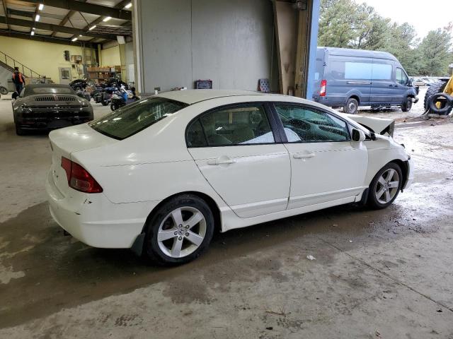 1HGFA16817L031035 - 2007 HONDA CIVIC EX WHITE photo 3