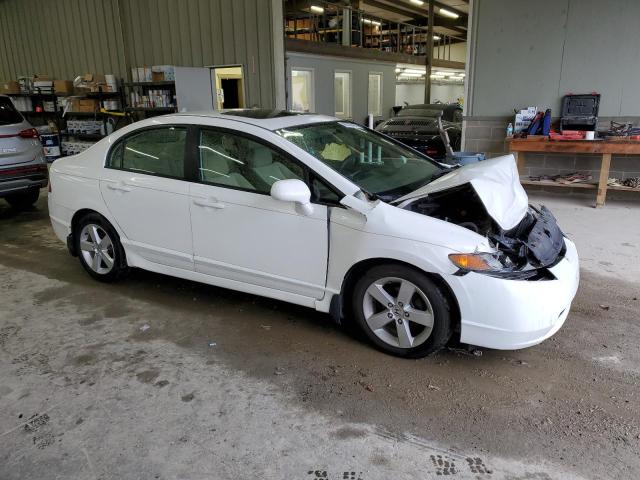 1HGFA16817L031035 - 2007 HONDA CIVIC EX WHITE photo 4