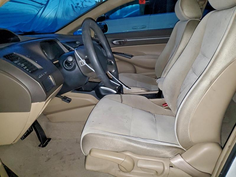 1HGFA16817L031035 - 2007 HONDA CIVIC EX WHITE photo 7