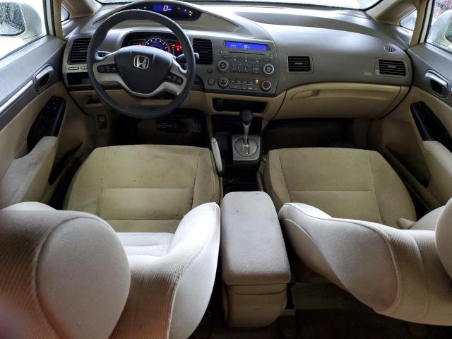 1HGFA16817L031035 - 2007 HONDA CIVIC EX WHITE photo 8