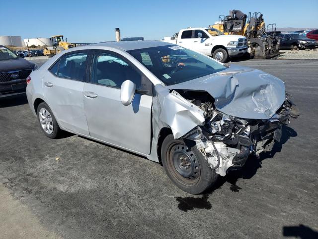 2T1BURHE2EC186445 - 2014 TOYOTA COROLLA L SILVER photo 4