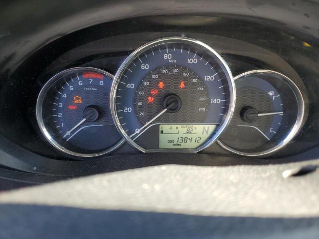 2T1BURHE2EC186445 - 2014 TOYOTA COROLLA L SILVER photo 9