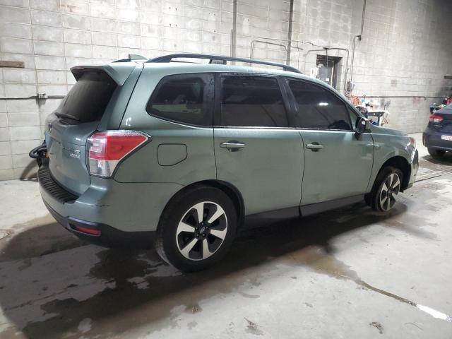 JF2SJAEC5HH402934 - 2017 SUBARU FORESTER 2.5I PREMIUM Yaşıl foto 3