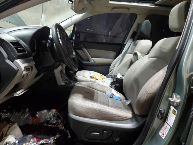 JF2SJAEC5HH402934 - 2017 SUBARU FORESTER 2.5I PREMIUM Yaşıl foto 7